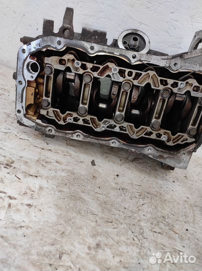 Блок с коленвалом двигателя ford fiesta mk5 fuja