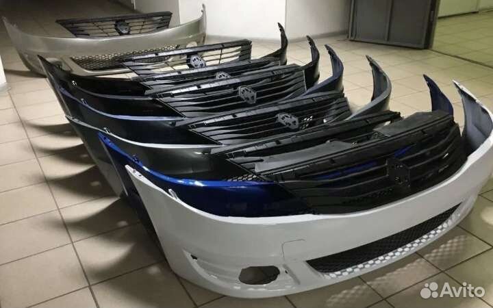 Бампер передний Рено Логан 1 2 Renault Logan