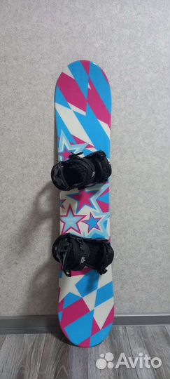 Детский Сноуборд Xeres 128cm+ крепления Nitro
