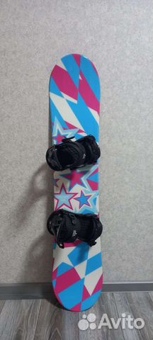 Детский Сноуборд Xeres 128cm+ крепления Nitro