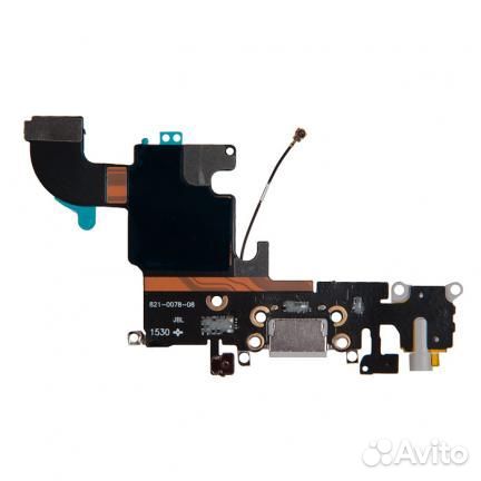 Шлейф с разъёмом зарядки,микрофоном, гарнитуры и а