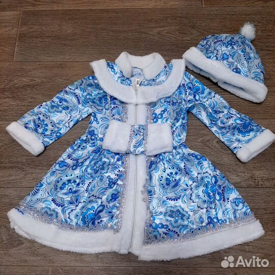 Костюм снегурочки детский