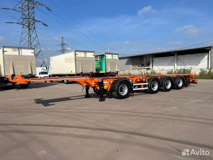 Полуприцеп контейнеровоз BITUG Першерон K4-40, 2023