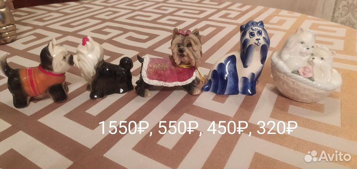 Статуэтки йорков