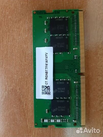 Оперативная память 4GB kingston HP24D4S7S8MB-4 DDR