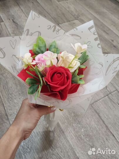 Букет из мыла