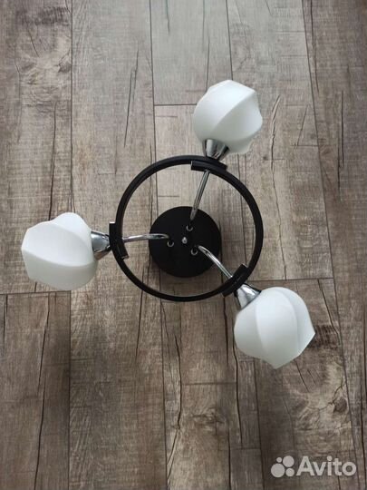 Люстра потолочная бу