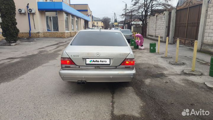 Mercedes-Benz S-класс 5.0 AT, 1998, 500 000 км