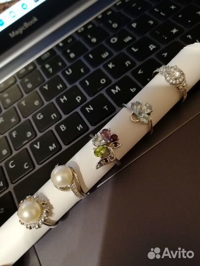 Серебряные кольца