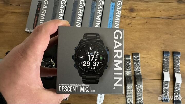 Garmin descent mk3i sapphire титан,51мм,новые,Спб