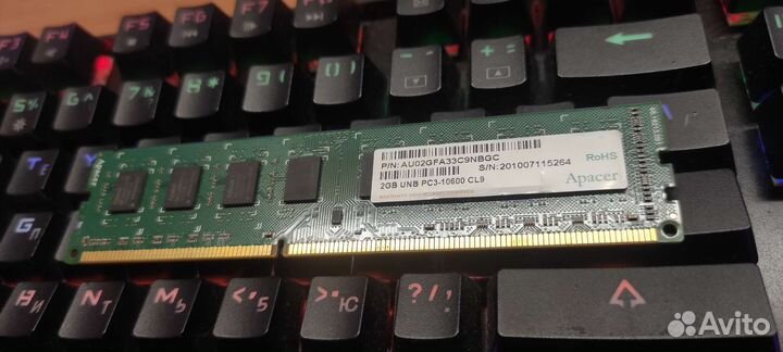 Оперативная память ddr3 2gb 1600
