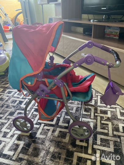 Коляска трансформер для кукол