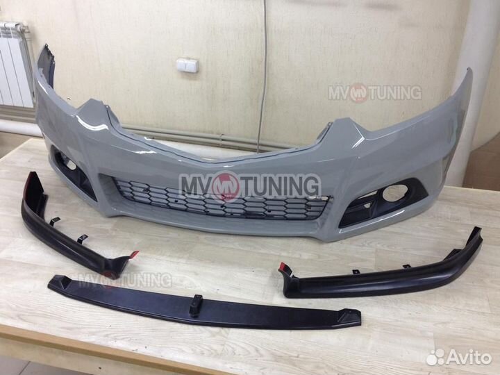 Юбка переднего бампера Modulo на Honda Accord 8