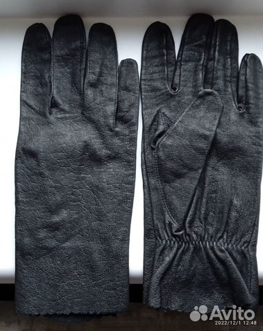 Перчатки кожа женские р-р 9-10