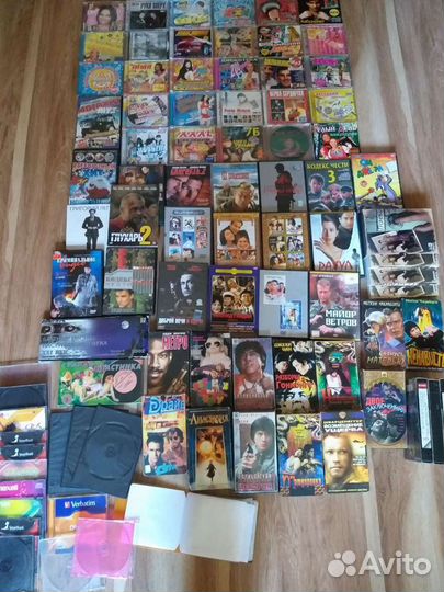 Кассеты, диски