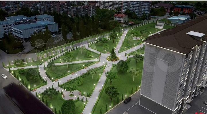 1-к. квартира, 54 м², 7/10 эт.