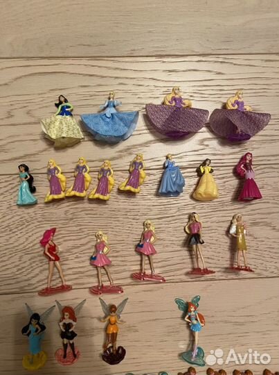 Феи, куколки, принцессы из киндер сюрприза