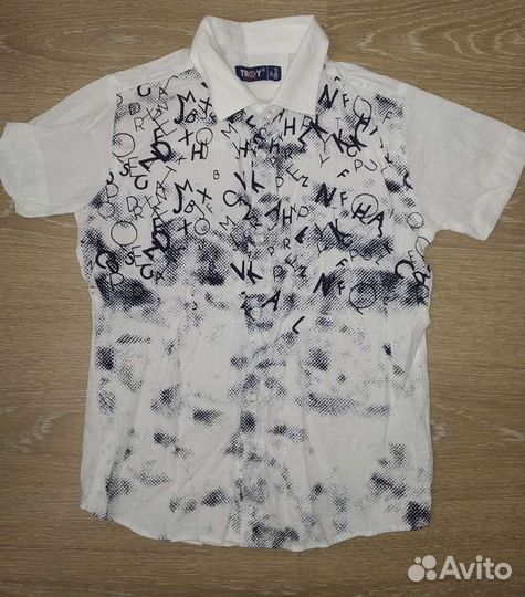 Рубашки для мальчика 128-134