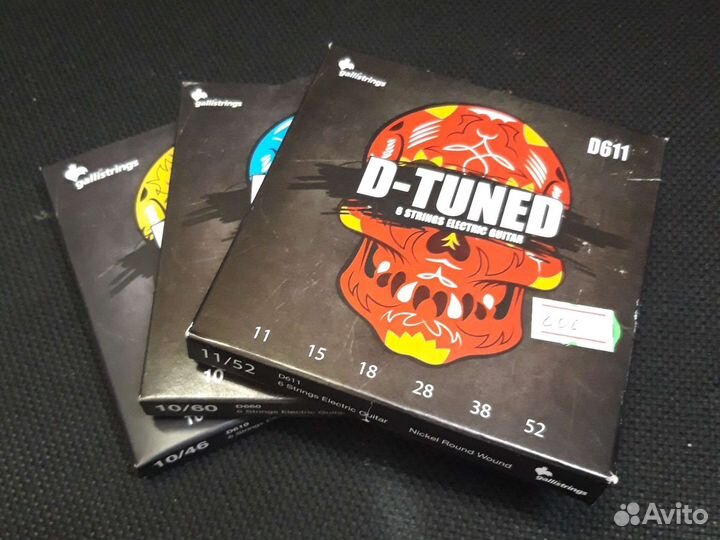 Струны для электро и бас гитар в ассортименте