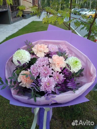 Сборный букет цветов