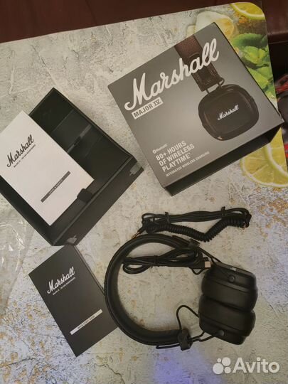 Наушники Marshall major 4