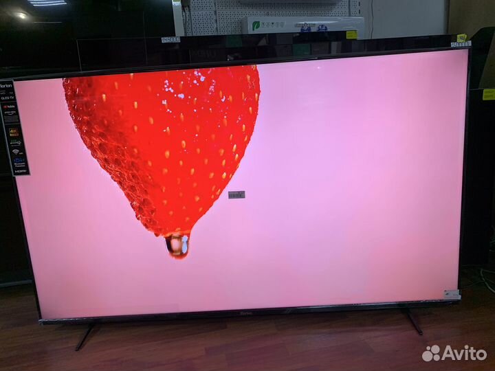 LG-гигант 165 см(новый) qled + прошивка SMART TV