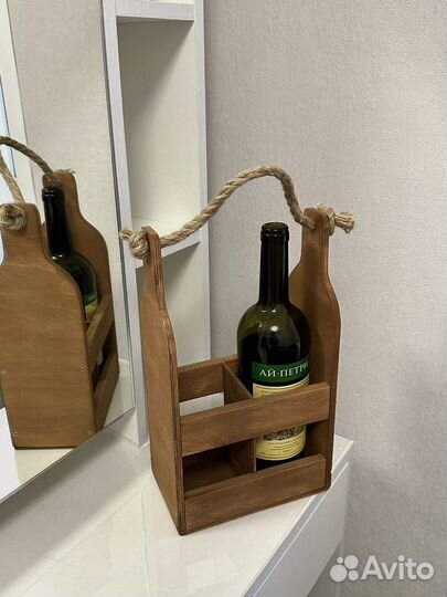 Ящик для бутылок деревянный