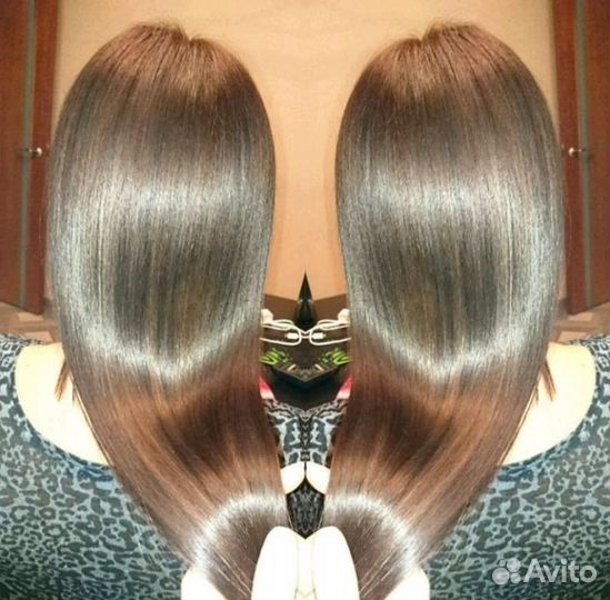 Ботокс для волос, Кератиновое выпрямление