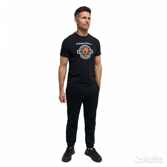 62539 Футболка Finntrail Steak 6705 черный
