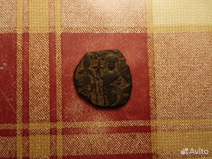 Фоллис Византия и 1/2 копейки 1894 редкая