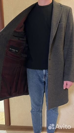 Пальто шерстяное мужское