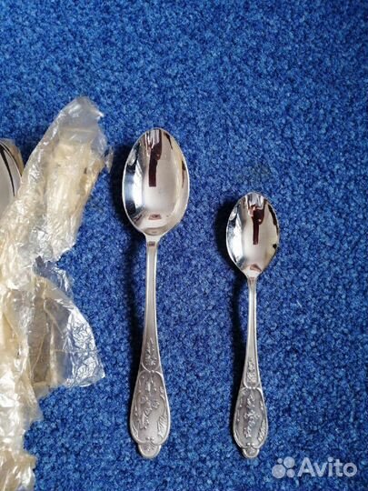 Ложки мельхиоровые СССР новые Мстера