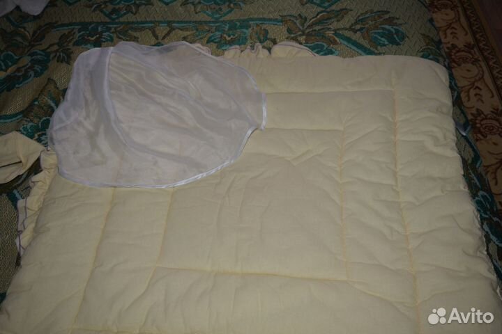 Одеяло-конверт на выписку теплый