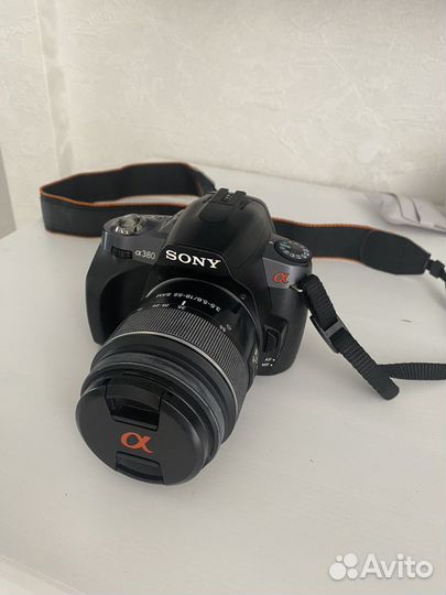 Зеркальный фотоаппарат Sony a380