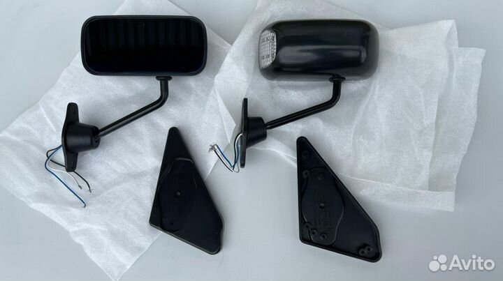 Комплект зеркал в стиле F1 с повторителями