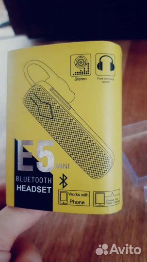 Беспроводной Bluetooth наушник
