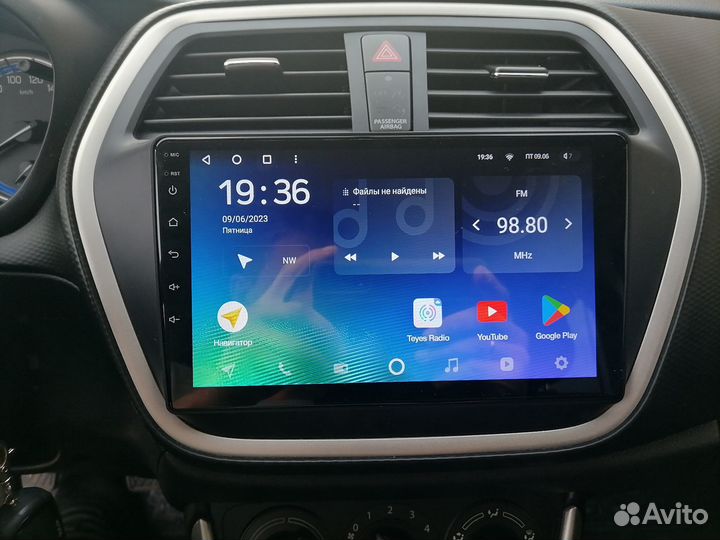 Android магнитола Suzuki SX4 2014-2023, есть Teyes
