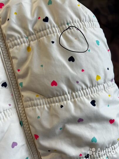 Жилетка GAP для девочки 86р