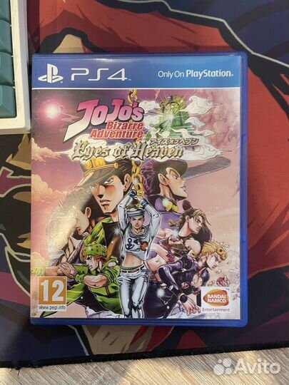 Игра Jojo Bizzare Adventure на ps 4