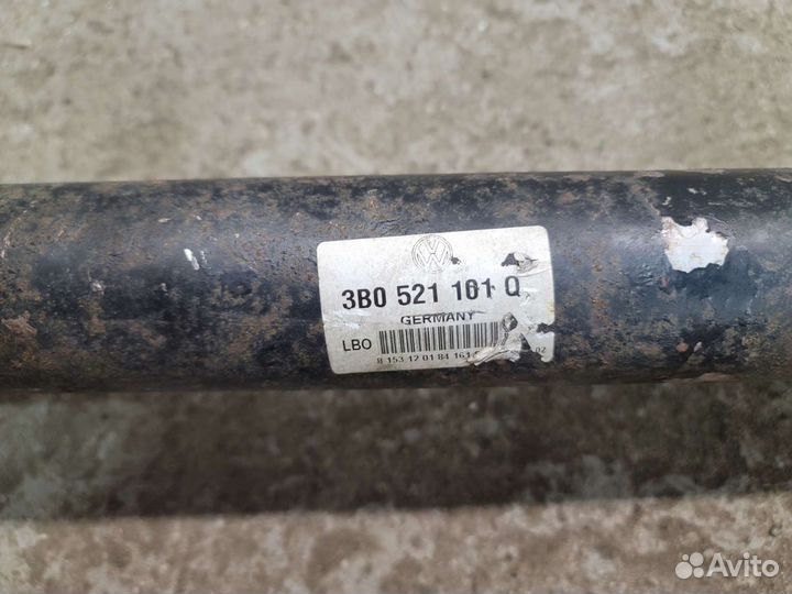 Кардан привод задней оси VW Passat B5 1997-2005