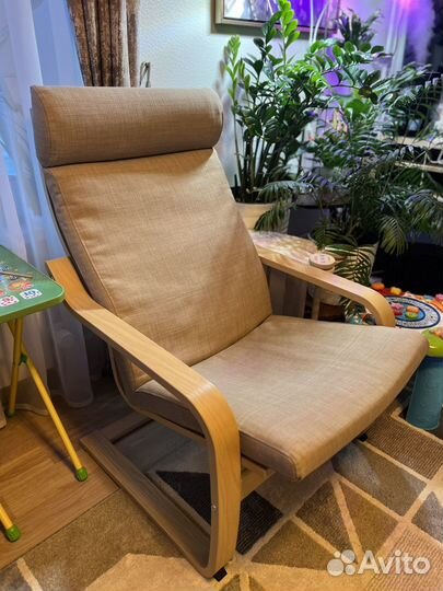 Кресло качалка поэнг IKEA