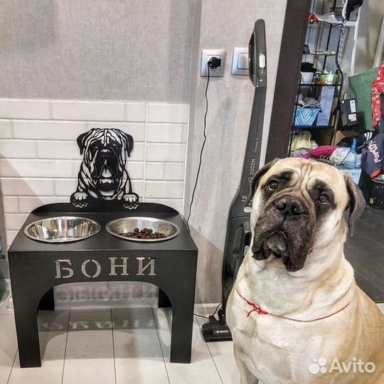 Подставка для собак в стиле лофт