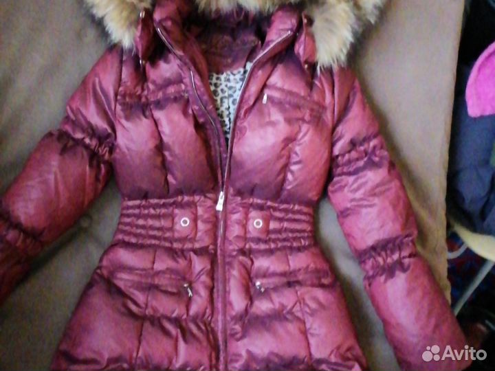 Зимний пуховик размер xs