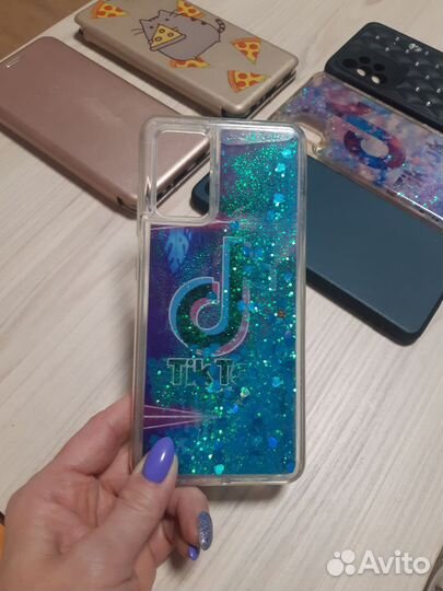 Чехлы на телефон samsung А 32, 6шт