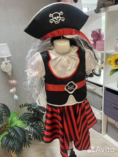 Костюм пирата для девочки