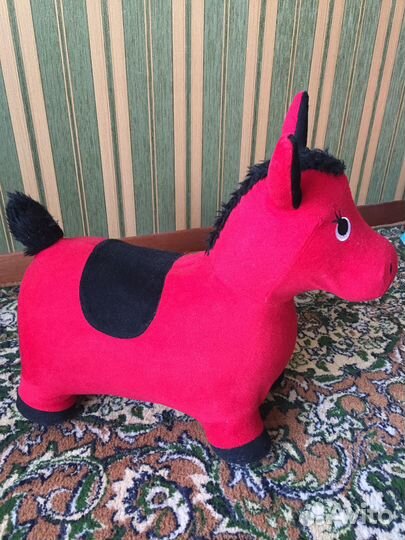 Лошадка прыгун надувной