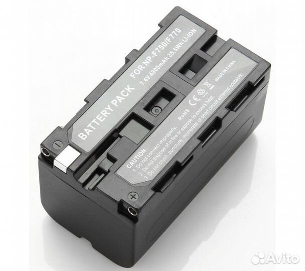 Аккумулятор FST NP-F750 4800mAh для светодиодных о