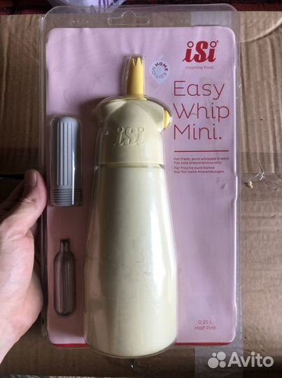 Сифон для сливок, 0.25л Isi EasyWhipMini
