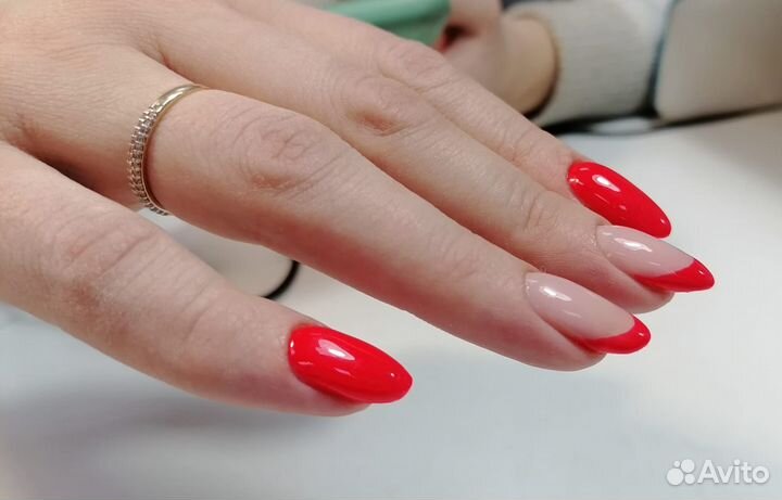 Маникюр, наращивание, гель лак, крейзи дизайн