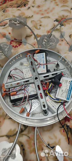 Люстра потолочная светодиодная с пультом G4